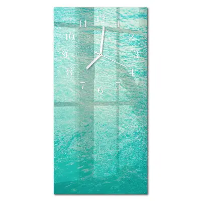 Relógio vertical Água