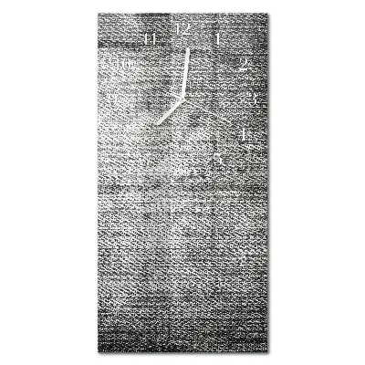 Relógio vertical Material