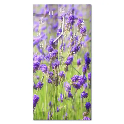 Relógio vertical Lavanda