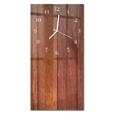 Relógio de parede retangular Madeira