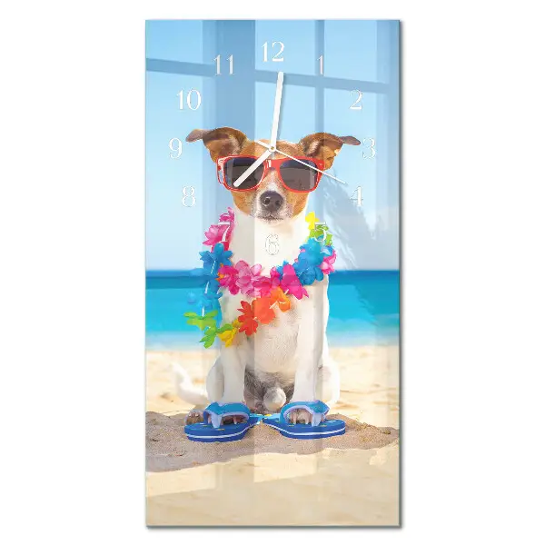 Relógio vertical Cachorro