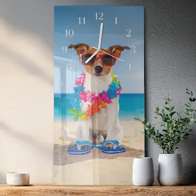 Relógio vertical Cachorro