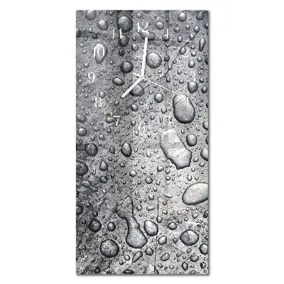 Relógio vertical Gotas