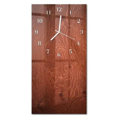 Relógio vertical Painéis de madeira