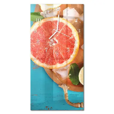 Relógio vertical Toranja