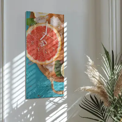 Relógio vertical Toranja