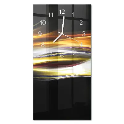 Relógio vertical Abstração