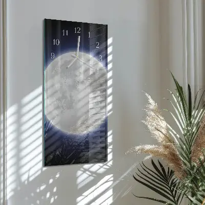 Relógio vertical Lua