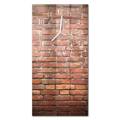 Relógio vertical Tijolo