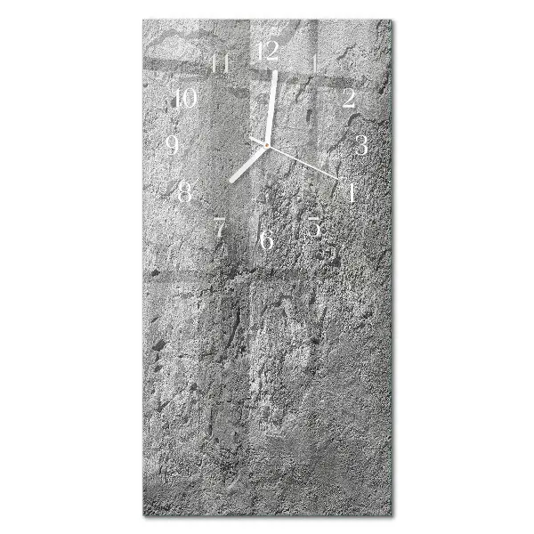 Relógio vertical Parede de concreto