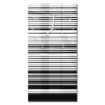Relógio vertical Listras