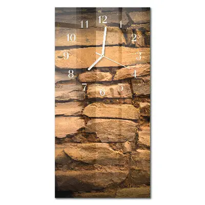 Relógio vertical Pedras
