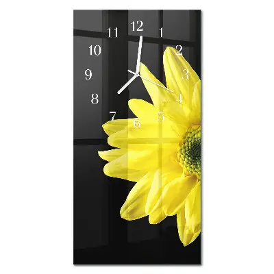Relógio vertical Flor