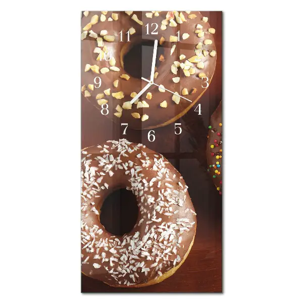 Relógio vertical Donuts