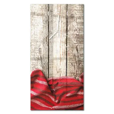 Relógio vertical Toalha de mesa