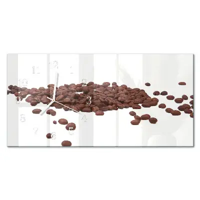 Relógio horizontal Cafeína nos grãos