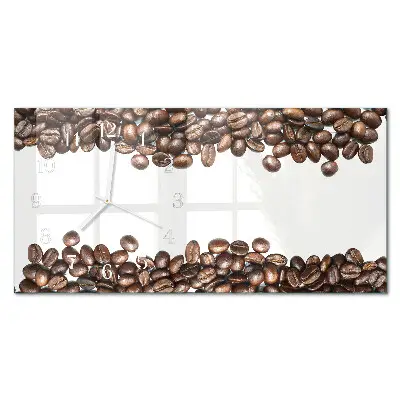 Relógio horizontal Matéria-prima do café