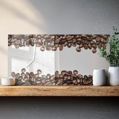 Relógio horizontal Matéria-prima do café