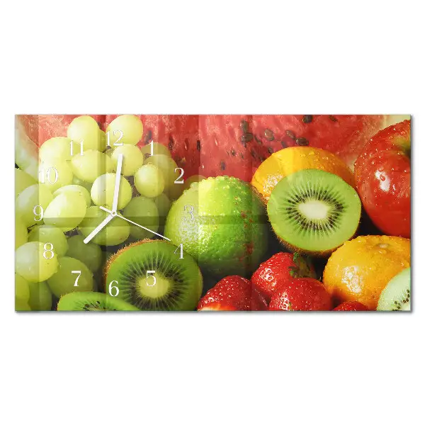 Relógio horizontal Produtos de frutas