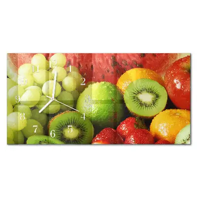 Relógio horizontal Produtos de frutas