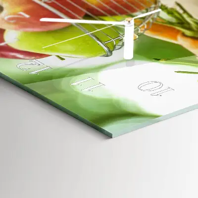 Relógio horizontal Frutas e néctar