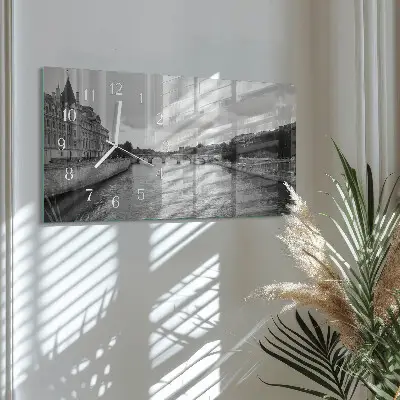 Relógio horizontal Pontes parisienses