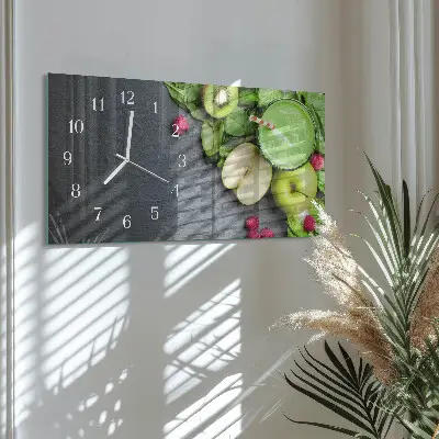 Relógio horizontal Coquetel de frutas