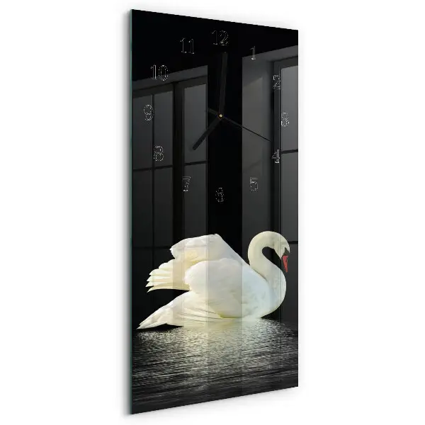 Relógio de parede retangular Cisne