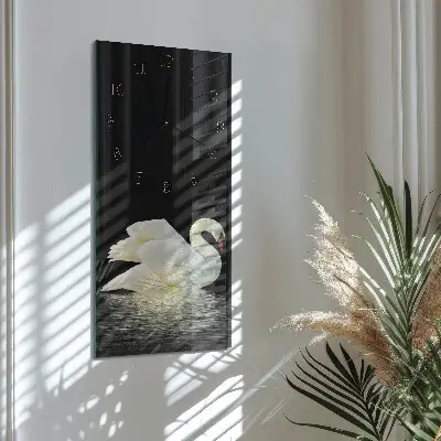Relógio de parede retangular Cisne