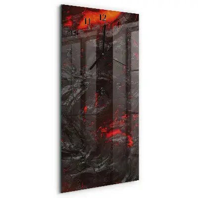Relógio de parede retangular Lava
