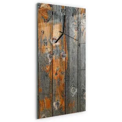 Relógio de vidro vertical Quadro