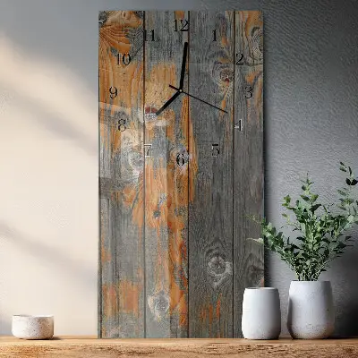Relógio de vidro vertical Quadro