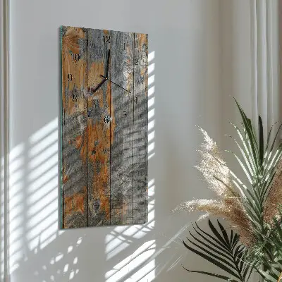 Relógio de vidro vertical Quadro