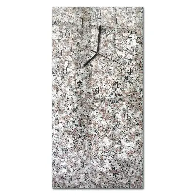Relógio de vidro vertical Fruta