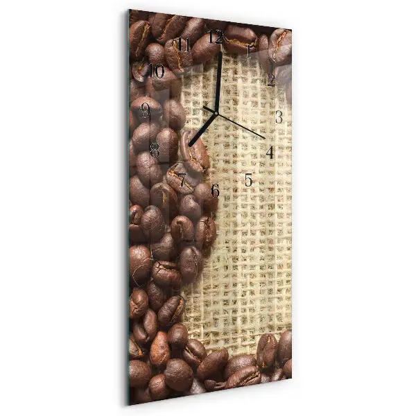 Relógio de vidro vertical Bolsa puf
