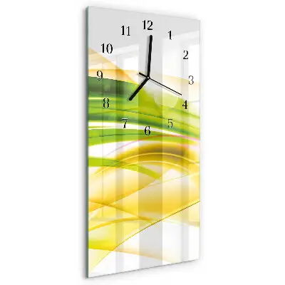 Relógio de parede retangular Abstração