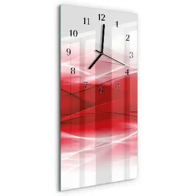 Relógio de parede retangular Abstração