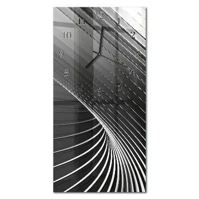 Relógio de parede retangular flores havaianas