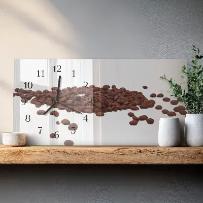 Relógio de parede Cafeína nos grãos