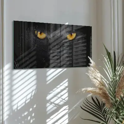 Relógio retangular Gato