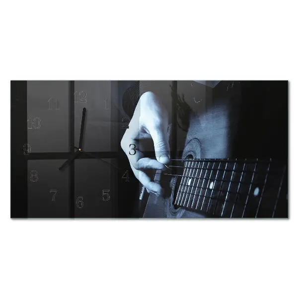 Relógio de parede Guitarrista musical