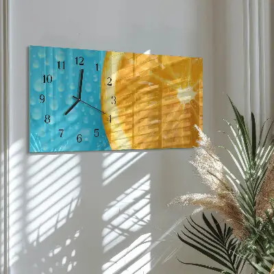 Relógio de parede Cítricos de laranja