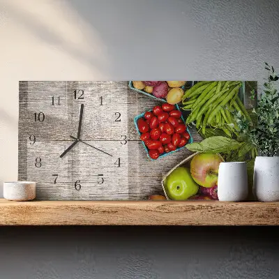 Relógio de parede Vegetais