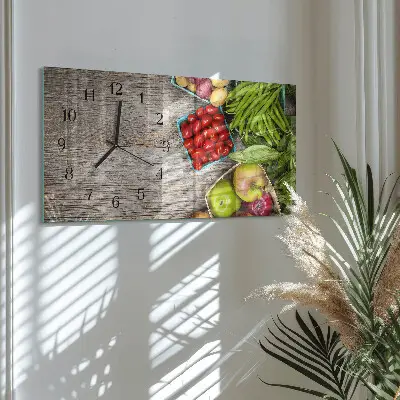 Relógio de parede Vegetais