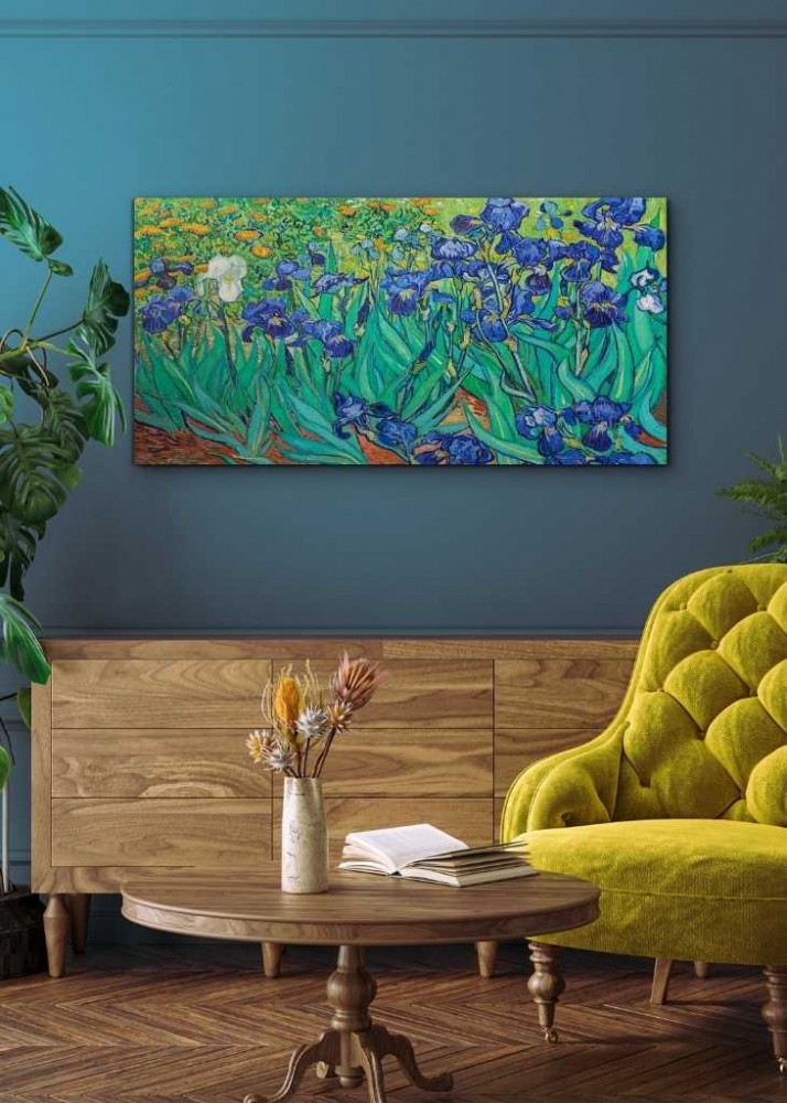 reprodução de uma pintura em tela