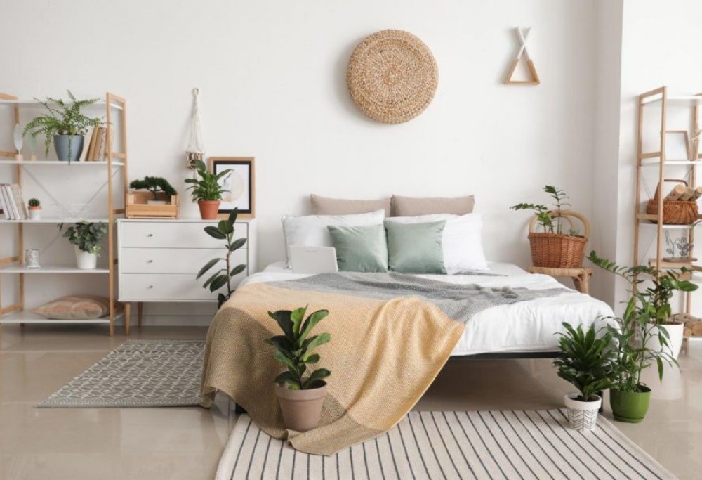 quarto em estilo escandinavo