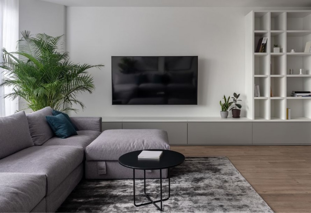Parede de TV na sala – inspirações