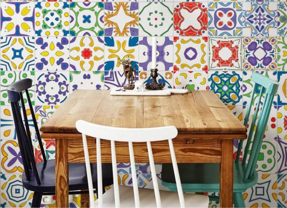 Papéis de parede fotográficos para cozinha e sala de jantar