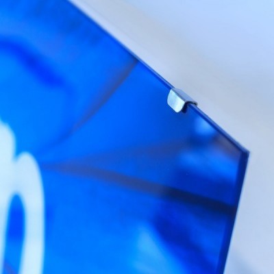 Vidro acrílico com 4 mm de espessura