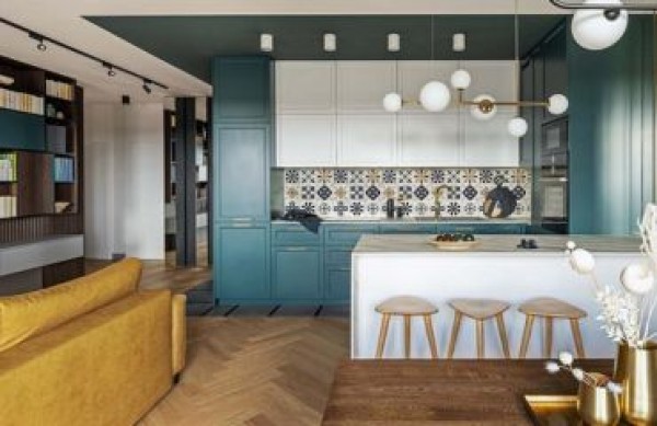 Cozinha aberta com sala – arranjos, inspirações e ideias